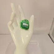 Green warrior statement piece